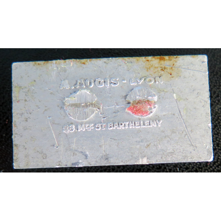 insigne du croiseur Emile Bertin de fabrication Augis Aluminium peint