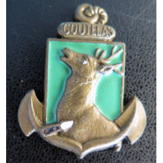 COUTELAS : insigne du Patrouilleur Coutelas Augis en émail sans attache