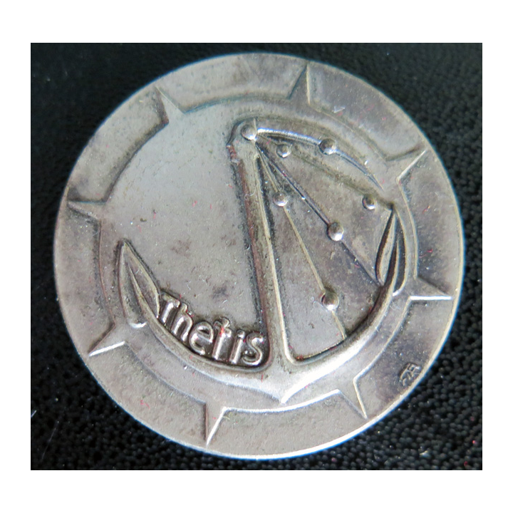 THETIS : Rondache argentée du chasseurs de mines Thetis FIA