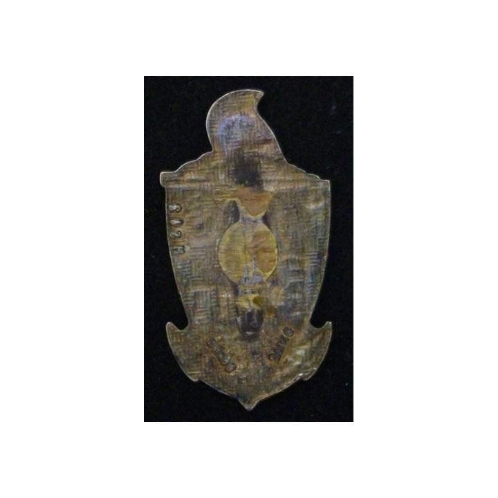 6° RG : insigne métallique du 6° régiment du Génie de fabrication Drago Marne la Vallée H. 213 sans attache