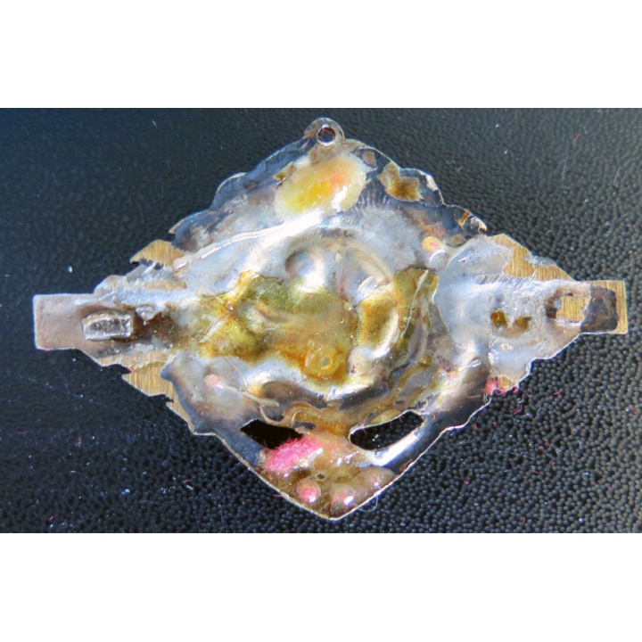 FELIX ROUSSEL : insigne du cargo Félix Roussel signé R. Louis des années 1930 sans attache