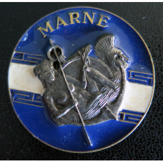 MARNE : rondache de la Marne FIA sans attache 35 mm de diamètre