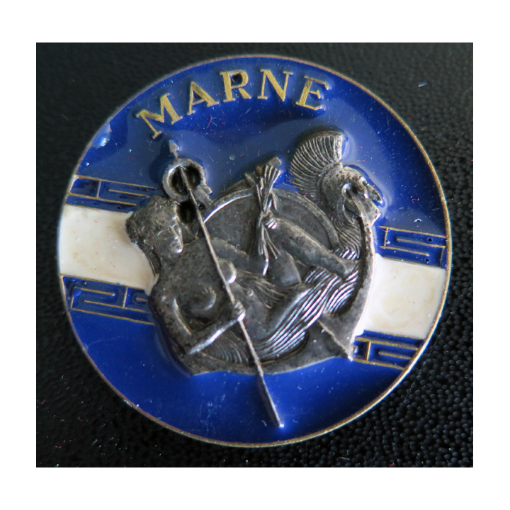 MARNE : rondache de la Marne FIA sans attache 35 mm de diamètre