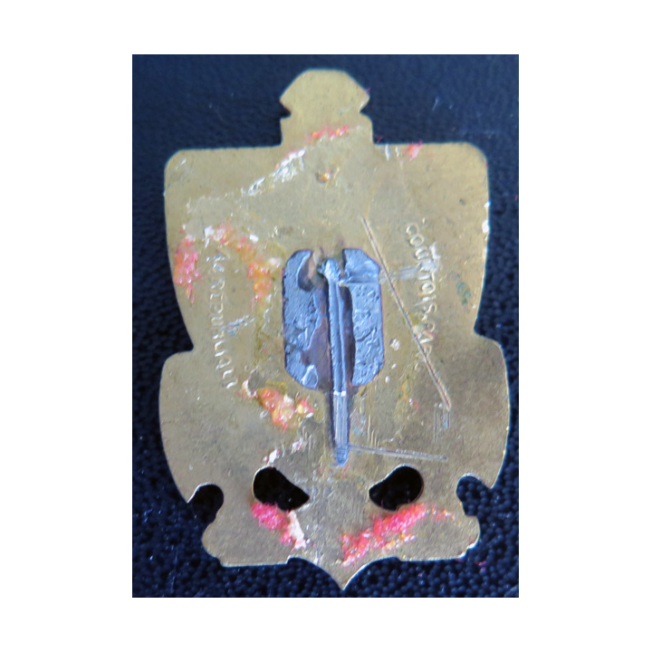 ILE D'OLERON : insigne du bâtiment transport Ile d'oléron Courtois en émail sans attache