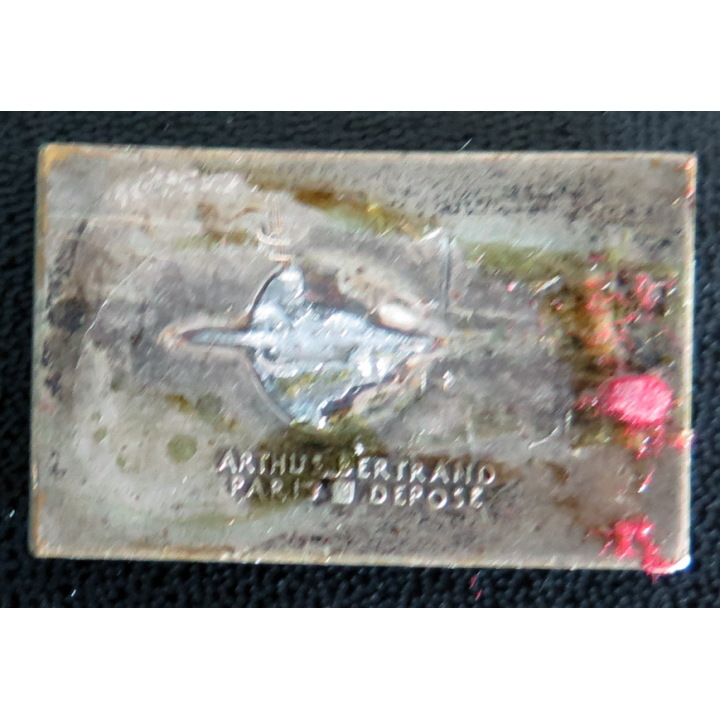 AE PROTET : rondache argentée de l'Aviso Escorteur Protet FIA sans attache