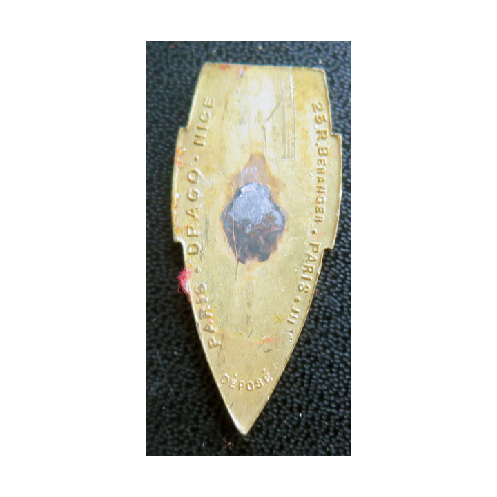 LA MELPOMENE : Torpilleur La Melpomène de fabrication Drago Béranger en émail