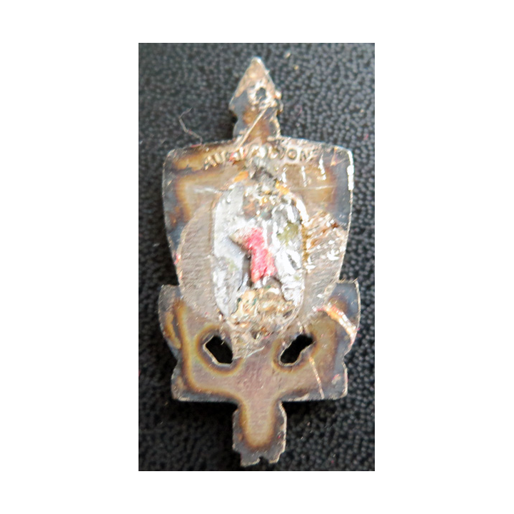 ILE D'OLERON : insigne du bâtiment transport Ile d'oléron Courtois en émail sans attache