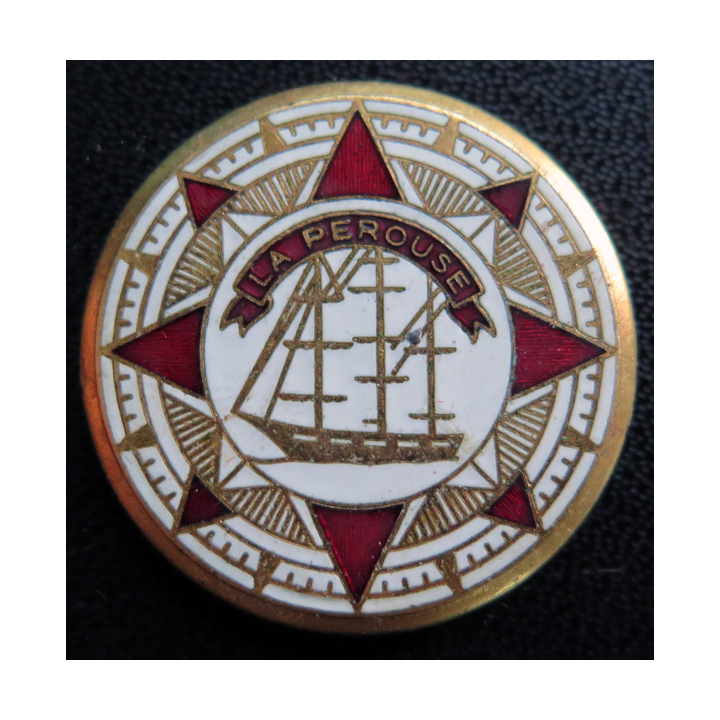 LA PEROUSE : rondache émaillée de la Pérouse Arthus Bertrand sans attache