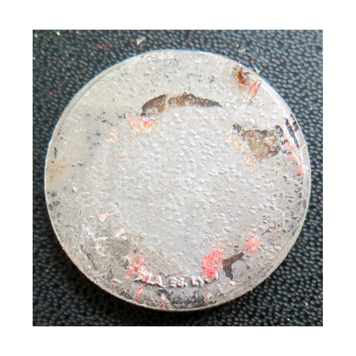 GUSTAVE ZEDE : rondache argentée du bâtiment de soutien Gismer Gustave Zede FIA sans attache