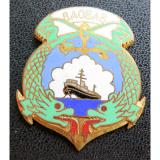 BAOBAB : insigne du remorqueur Baobab AUGIS en émail sans attache