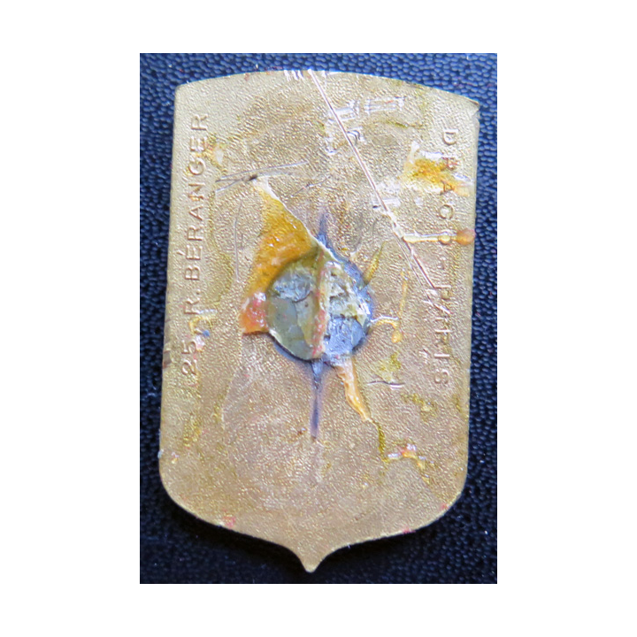 IC GIROD Insigne de la mission Hydrographique l'Ingénieur en Chef Girod