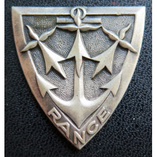 LST RANCE : insigne du LST Rance Arthus Bertrand Paris sans attache