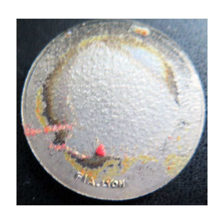 COLBERT : rondache argentée du Croiseur Colbert FIA sans attache