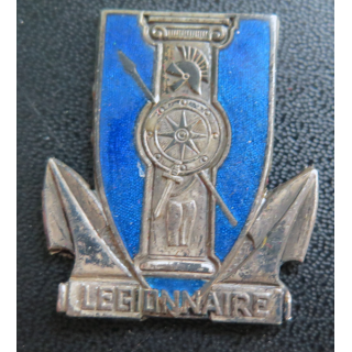 LEGIONNAIRE : insigne du Patrouilleur Légionnaire Arthus Bertrand Paris en émail sans attache