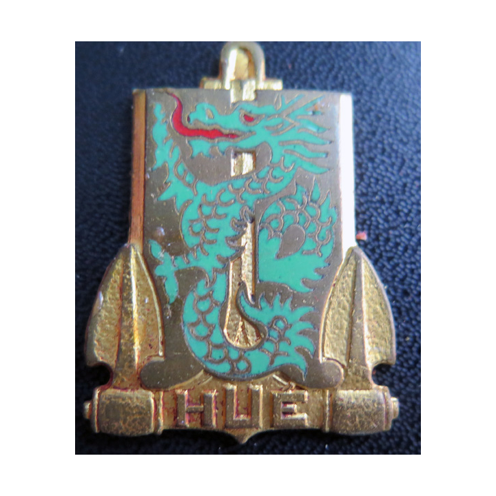 HUÉ : insigne du Patrouilleur Hué (modèle Courtois) en émail sans attache