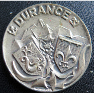 DURANCE : rondache argentée Durance FIA sans attache