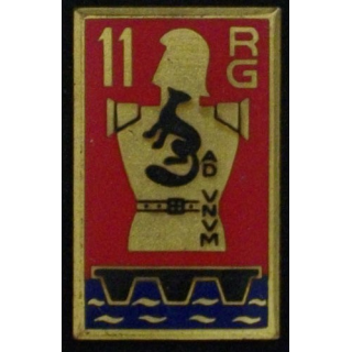 11°RG : 11°RÉGIMENT DU GÉNIE (D 2151) SANS ATTACHE