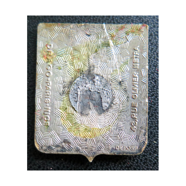 LA CHARMANTE : insigne du bâtiment LCI 101 La Charmante DNA 2 Drago Olivier Métra en émail