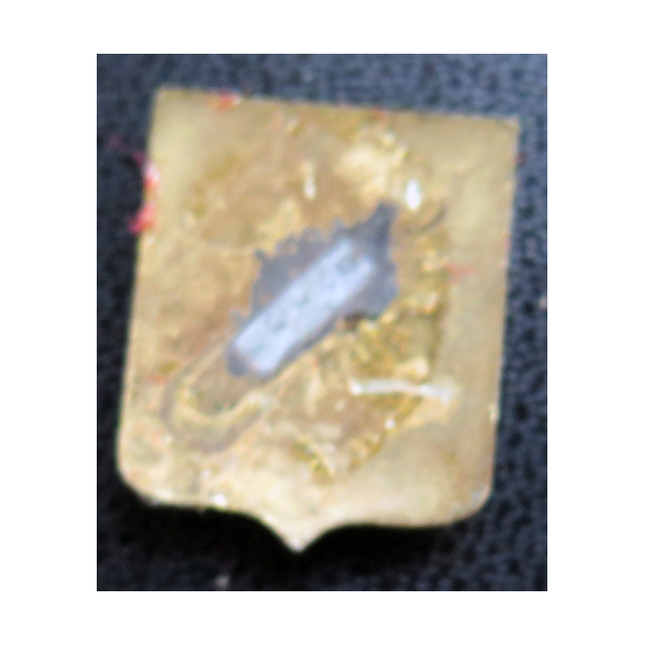 BASQUE : Insigne de boutonnière du torpilleur Le Basque en émail sans attache