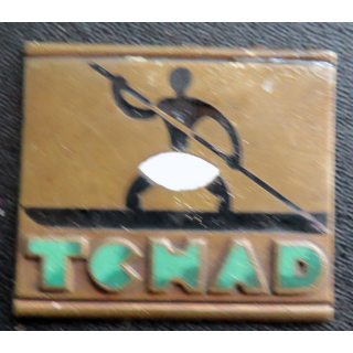 LAC TCHAD : Insigne du Pétrolier Lac Tchad Drago en émail sans attache