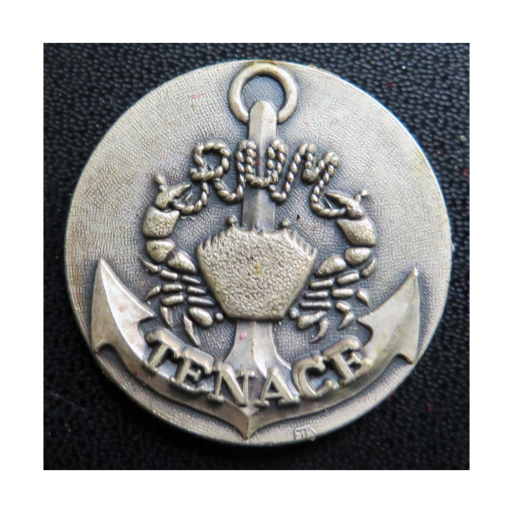 TENACE : rondache argentée du remorqueur Tenace FIA sans attache