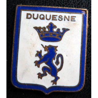 DUQUESNE : insigne du Croiseur Duquesne en émail sans attache