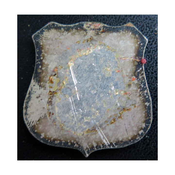 VERDON : insigne du bateau transport pétrolier Verdon éclat d'émail sans attache