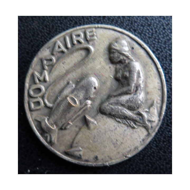 DOMPAIRE : rondache argentée du dragueur océanique Dompaire FIA sans attache