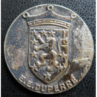 DUPERRÉ : rondache argentée de l'escorteur d'escadre FIA sans attache