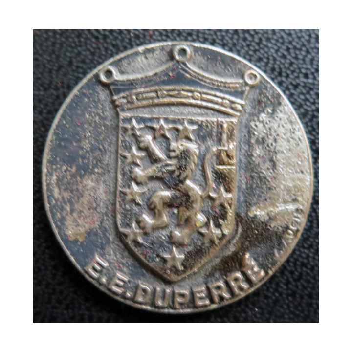 DUPERRÉ : rondache argentée de l'escorteur d'escadre FIA sans attache