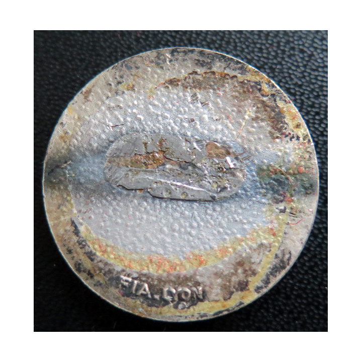 DUPERRÉ : rondache argentée de l'escorteur d'escadre FIA sans attache