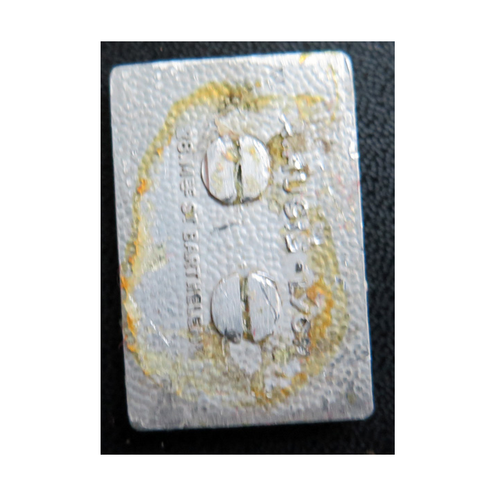 TUNISIEN : insigne de l'escorteur Tunisien Augis en aluminium peint sans attache