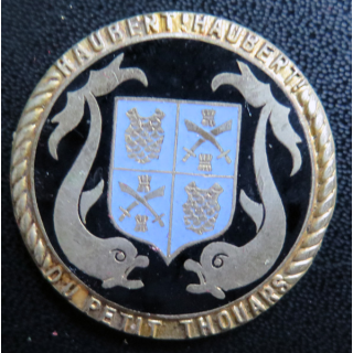DU PETIT THOUARS : insigne de l'écorceur d'escadre Du Petit Thouars Arthus Bertrand Paris en émail sans attache