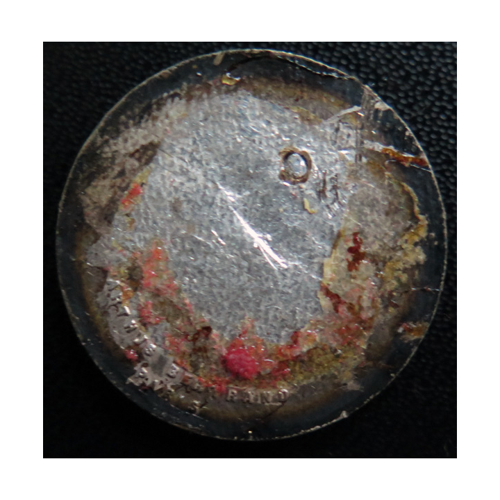 FOCH : rondache argentée du Porte Avions Foch Arthus Bertrand Paris sans attache