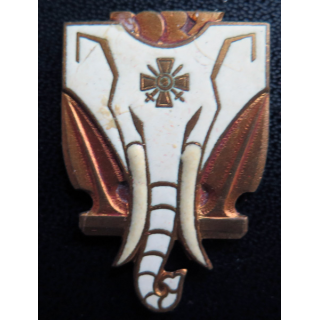 COMMANDANT BORY : insigne de l'aviso dragueur Commandant Bory Courtois en émail sans attache