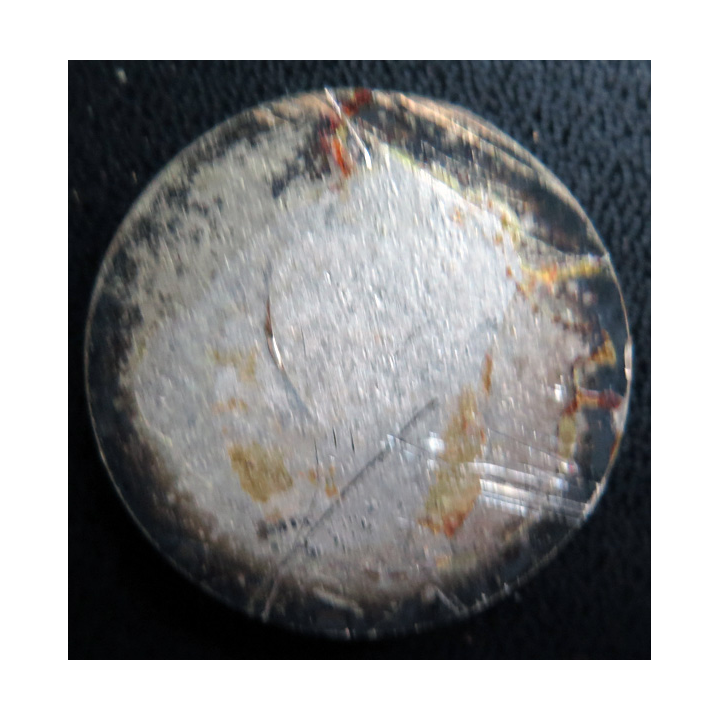 JAURE GUIBERRY :  rondache argentée  de l'escorteur d'escadre Jaure Guiberry Augis sans attache