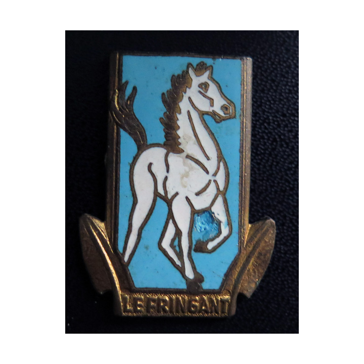 LE FRINGANT : insigne de l'escorteur côtier Le Fringant Drago Paris en émail sans attache