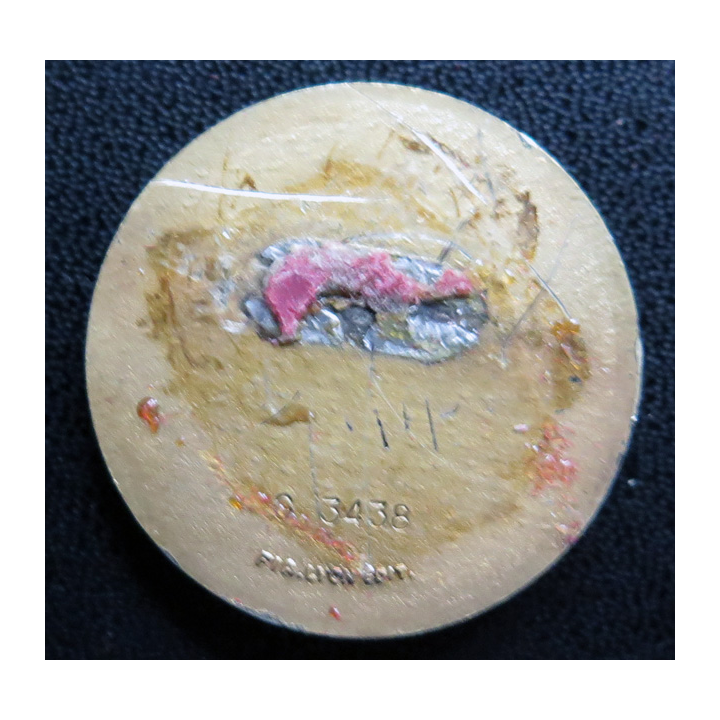 SOMME : rondache fond rouge du Somme FIA sans attache