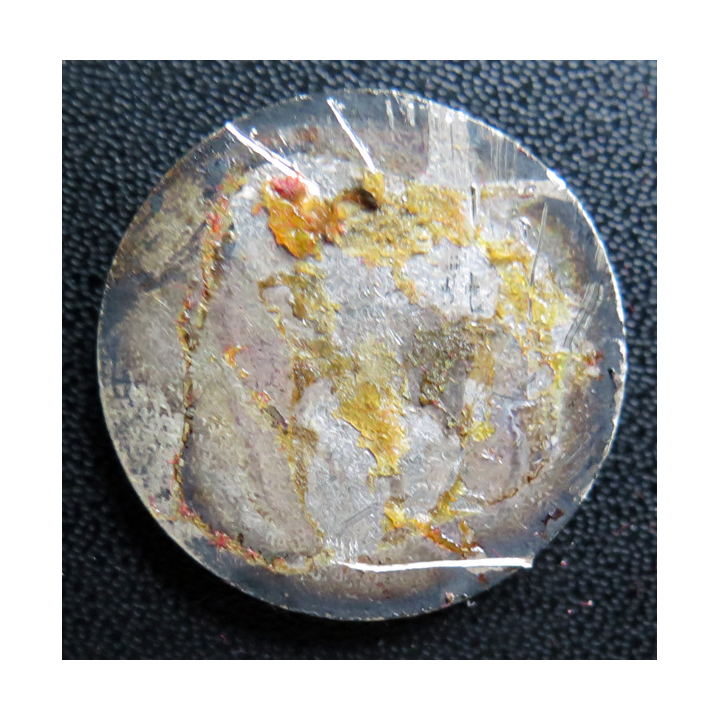 PROTET : Rondache argentée de l'aviso escorteur Protet sans attache