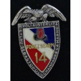insigne 14° régiment de Chasseurs Parachutistes RPC Drago relief