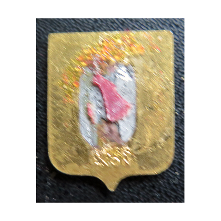 DU CHAYLA : insigne de l'escorteur d'escadre Du Chayla Augis en émail sans attache