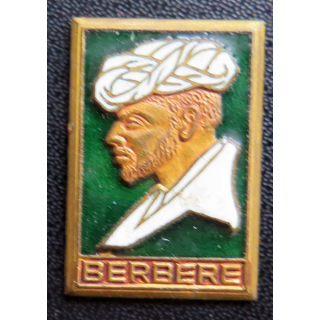 BERBERE : insigne de l'escorteur Berbère Courtois en émail sans attache