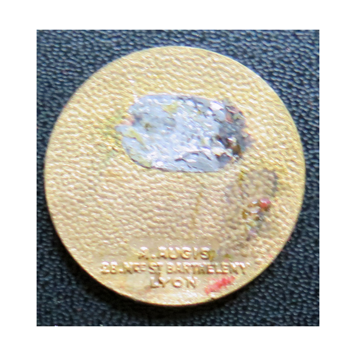 BISSON : insigne de l'aviso dragueur Bisson Augis en émail sans attache