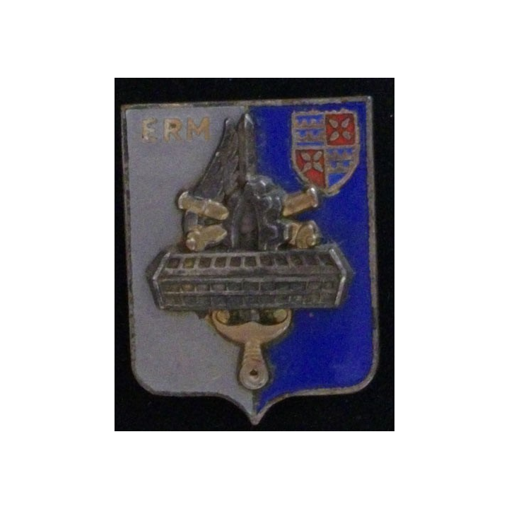 ERM : ÉTABLISSEMENT MATÉRIEL DE MURET (ATTACHE SOUDÉE) ÉMAIL