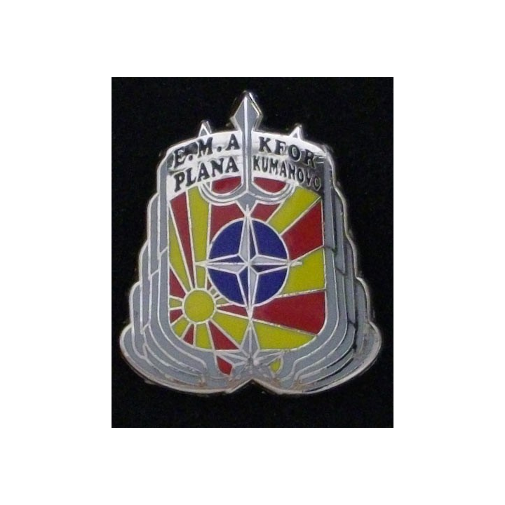 E.M.A KFOR : OPERATION TRIDENT 3 1999-2000 PLANA KUMANOVO