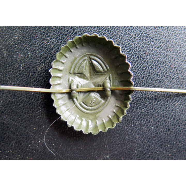 RUSSIE : insigne de casquette de la Police russe