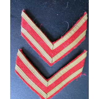 URSS : paire de galons de bras de Lieutenant de l'armée rouge (copie ?)