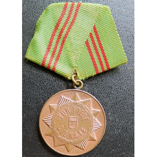 ALLEMAGNE DE L'EST : médaille de 3° classe pour le service à la police