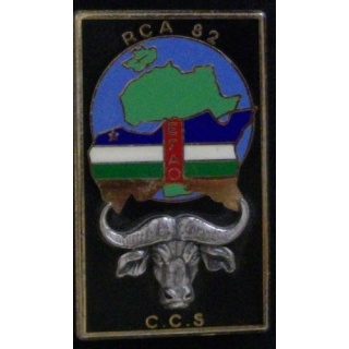 21° RIMA : 21° RÉGIMENT D'INFANTERIE DE MARINE CCS EFAO RCA 82