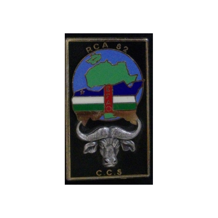21° RIMA : 21° RÉGIMENT D'INFANTERIE DE MARINE CCS EFAO RCA 82